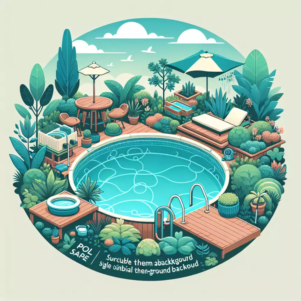 jak upravit okolí nadzemního bazénu