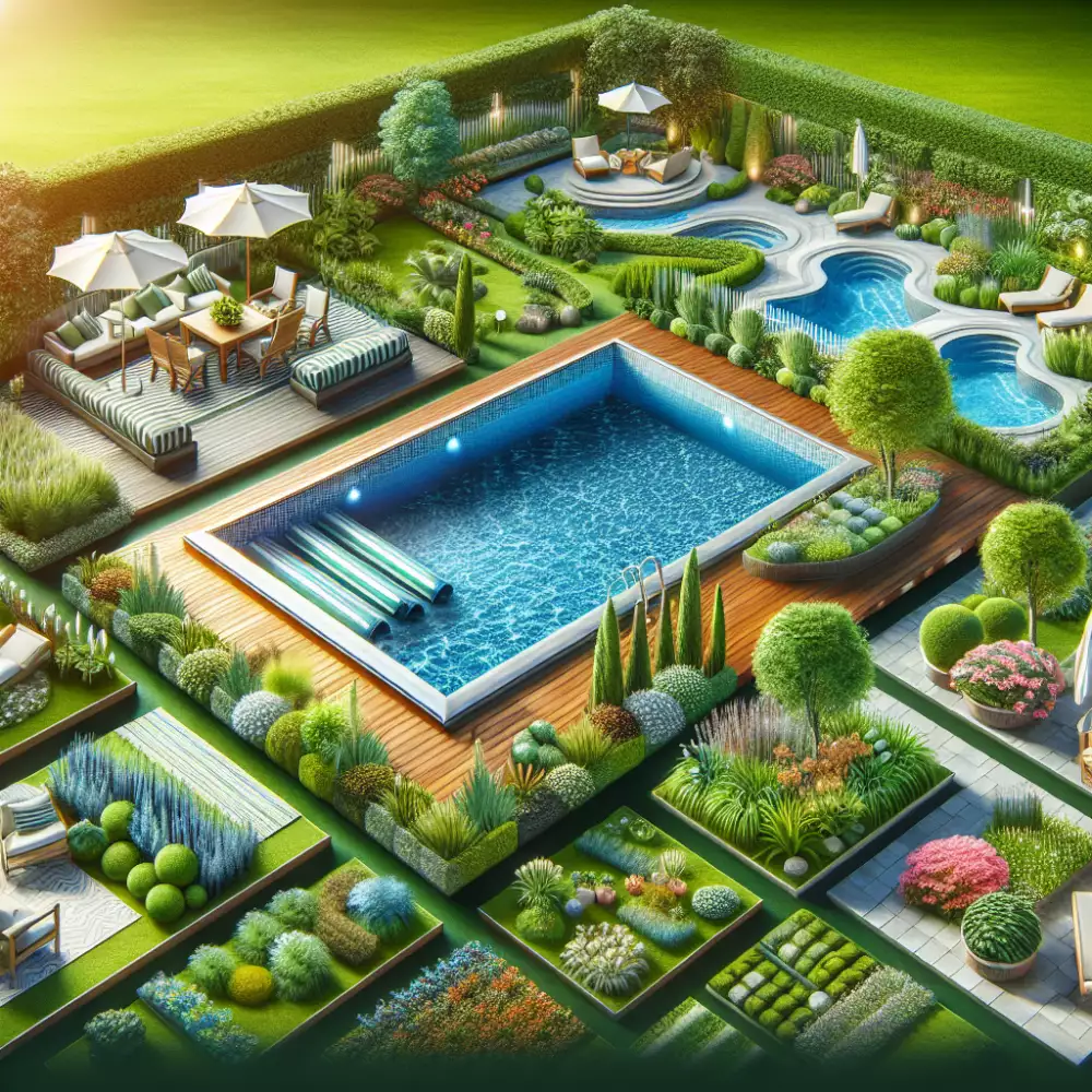 jak upravit okolí nadzemního bazénu