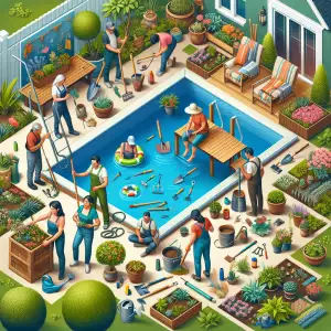 Jak Upravit Okolí Nadzemního Bazénu